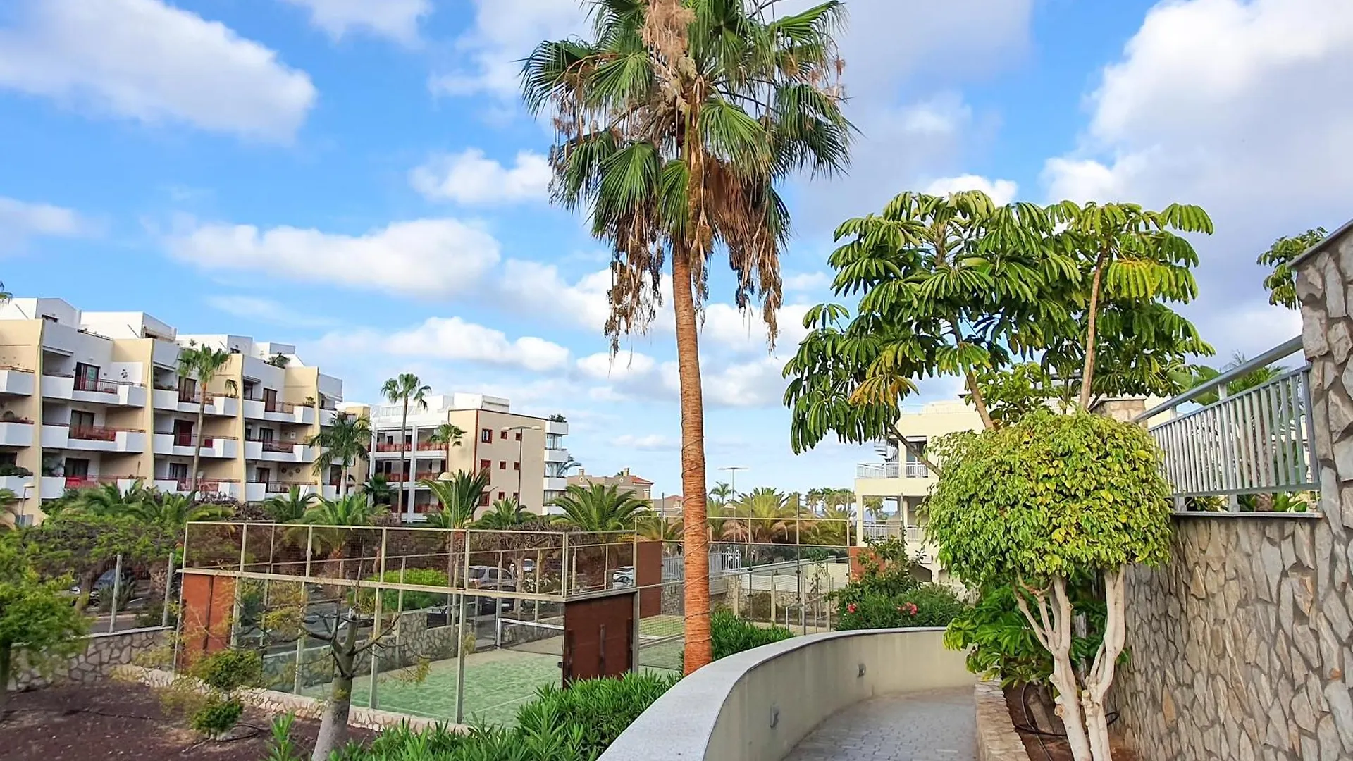Ocean View & Sunset Palm-Mar, Pool, Parking Daire